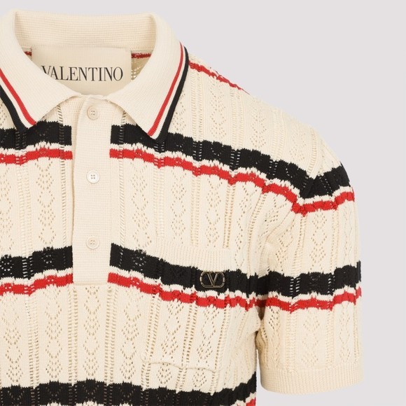 Valentino Comfortable Cotton Polo T-Shirt - NWT - Picture 3 of 3